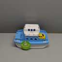 Green Toys Ferry Boat with Mini Cars Bathtub Toy, Blue/White, Standard