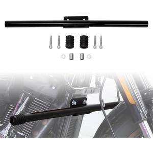 WOWTK Highway Peg Crash Bar Engine Guard for Harley Softail Low Rider S FXLRS, Low Rider ST FXLRST 2022-2023, Black