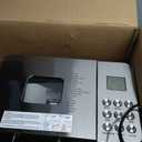 2LB Bread Maker Machine, OSIPOTO 17 in 1 Automatic Stainless Steel Bread Machine, Non-stick, Beginner-Friendly Controls, 15 Hour Timer, Easy to Clean Low Noise, High Success Rate for Homemade Bread (Silver)