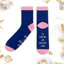 Gifts for Sister in Law - Sister in Law Gifts for Women,Funny Christmas Birthday Graduation Galentines Valentines Day Personalized Mothers Day Gift Ideas for Sisters Friends,Stocking Stuffer Socks (Blue, One Size)