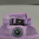 EcoBark Premium Quality Step in Dog Harness Teacup Dog Harnesses Perfect Puppy Harness Luxury Soft Mesh Step in Vest No Pull Mini Body Halter Toy Breed Harnesses XXXS- 2 to 3 lbs- Chest up to 10 in (Pack of 1), Lavender