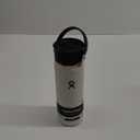 Hydro Flask Wide Mouth Bottle with Flex Sip Lid - Insulated Water Bottle Travel Cup Coffee Mug White 20 oz