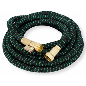 Expandable Garden Hose - 50 ft Expanding Water Garden Hoses, No Kink Lightweight Flexible Hose with 3/4" Solid Fittings and 4-Layer Latex Cores - 50ft Retractable Stretch Car Washing Pipes