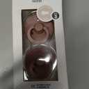 Bibs Colour Pacifier 2-Pack | BPA Free Soother, Round Nipple. Natural Rubber Latex, (Woodchuck)