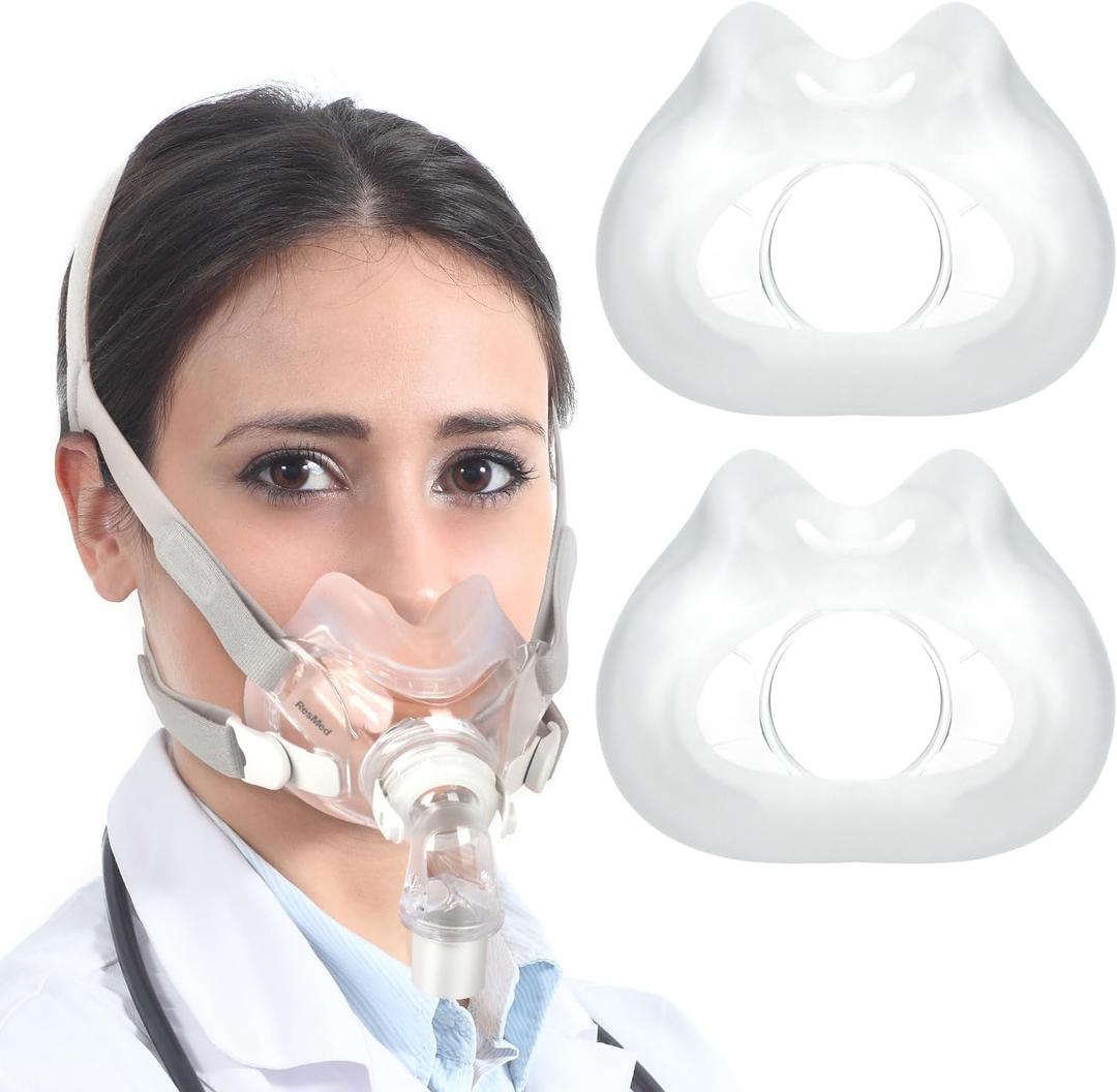 AirFit F30 Replacement Mask Cushion Medium - 2 Packs Optimized Comfort & Secure Seal Cushions Compatible with Original Frame, Masks Accessories Replacement Supplies(M)