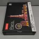 CubicFun 3D Puzzles for Kids Ages 8-10 LED Paris Cityline, Toys Arts for 8-12 STEM Projects for Kids for Teens Home Decor