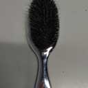 Boar Bristle Brush, Gentle Hair Extension and Wig Care with Natural Bristles for Smoothing Styling
