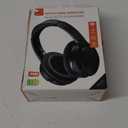 iLive Electronics Active Noise Cancellation Bluetooth Headphones, Adjustable Headband, Includes 3.5mm Audio Cable, Black (IAHN40B)