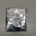 18 Pcs Foil Balloons Shiny Round Balloons Set Large Balloon Garland Arch for Birthday Graduation Wedding Bachelorette Party Decorations, 5 Pcs 22 in, 5 Pcs 15 in, 8 Pcs 10 in Silver