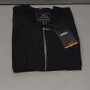 TACVASEN Men's Bomber Jacket Lightweight Casual Spring Fall Windbreaker Zip Up Coat with Pocket (Medium,  Black)