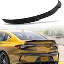 Rear Spoiler Wing Compatible with 2021-2025 for Acura TLX Sedan Advance/Base/SH-AWD/Type S Sedan 2023 for Acura TLX Sedan Type S PMC Edition Gloss Black Rear Trunk Spoiler