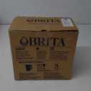 Brita Large Water Filter Pitcher for Tap and Drinking Water with SmartLight Change Indicator, Includes 1 Standard Filter, BPA-Free, Lasts 2 Months, 10-Cup Capacity, Stretch Limo Black