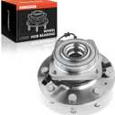 A-Premium Front Wheel Bearing and Hub Assembly with ABS & 8-Lug Compatible with Chevy Silverado 2500HD/3500HD 2011-2019 & GMC Sierra 2500HD/3500HD 2011-2019, 4WD and DRW