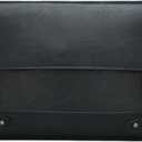 Messenger Bag for Men, 13 inch Purse Crossbody Bag, Waterproof Shoulder Bag for Office Business (Black)