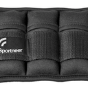 Sportneer Adjustable Ankle Weights 1 Pair 2 4 6 8 10 Lbs Leg Weight Straps for Women Men, Weighted Ankle Weights Set for Gym,Fitness, Workout,Walking, Jogging,1-5 lbs Each Ankle, 1 Pair 2-10 lbs