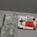 BIGXIUKA Bath Hand Towel 2 Pack Black Red Line Absorbent Hand Towels Abstract Modern Art Face Towel Soft Breathable Bathroom Towel for Kitchen Hotel Spa Decor Gift 28 x14 in