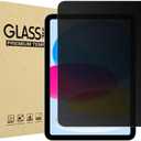 Privacy Screen Protector for iPad Pro 10.5 (2017) / iPad Air (3rd Gen, 2019) / iPad Air 3 (2019), Anti-Spy Tempered Glass Film, 1 Pack
