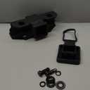 Tow Hitch Receiver Fits for Lexus GX460 2010-2024 - Class 3 Trailer Hitch with 2-Inch Receiver, Rear Bumper Towing Kit with Cover, Black Powder-Coated Steel