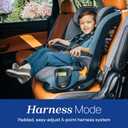 Chicco MyFit Harness + Booster Car Seat, 5-Point Harness and High Back Seat, Exp Feb 2034