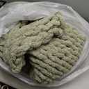 Admitrack Chunky Knit Blanket Throw, 100% Hand Knit Chenille Throw Blanket for Sofa & Home Decor, Soft and Cozy Knitted Throw Blankets (Sage Green51"x63")