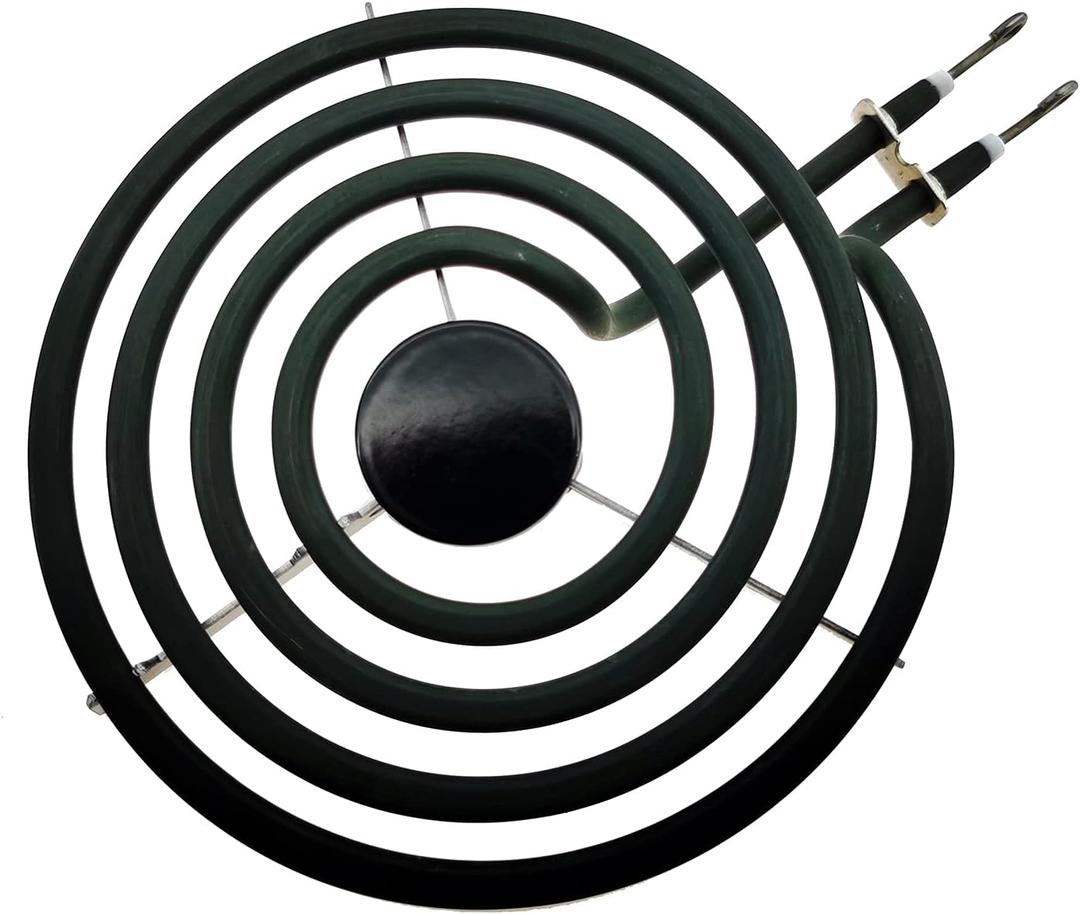 TOP-HEATER 233750(MP15YA) 6” Electric Range Burner Element Unit Set For Whirlpool KitchenAid Maytag Norge Kenmore Range Stove Fit MP22YA Electric Stove Burner Replacement 4-Turn Surface Element 1Pack