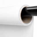 Kate Seamless Paper Backdrop for Photography Solid White Photo Backdrop Paper (53''x32.8' Arctic White)