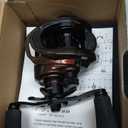 Abu Garcia IKE Signature Low Profile Baitcast Fishing Reel, Reliable Freshwater Reel, Durable & Lightweight Graphite Construction, Infini Brake System (Left Hand-High Speed)