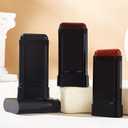 3 x 2 in 1 Hair Color Stick, Safe and Convenient Comb Hair Dye, Waterproof and Sweat-Proof Hair Dye Comb, Instant Convenient Root Touch Up for Gray Hair, for Women & Men, Pack of 2 (Black+Dark-Brown)