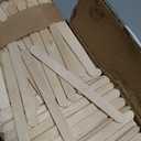 2000 Pcs 4.5" Wooden Craft Sticks, Ice Cream Sticks,Natural Wood Popsicle Stick for Waxing, DIY Wood Crafts, Hair Removal and Waxing Supplies, Paint Stirrer, Art Projects and Ice Pop Sticks