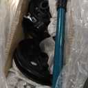 VEVOR Pipe Tube Bender, 3/8" to 1" Manual Pipe Tube Bender, with 7 Dies, Heavy Duty Tube Bender Tubing of Steel Metal Copper, for Repair Shops, Blue