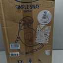 Graco Simple Sway Baby Swing, SidetoSide Motion, Infant Swing with 6 Speeds, Vibration, Ivy
