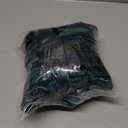 R.Vivimos Womens Velvet V Neck Wrap Dress Fall Winter Long Sleeve Waist Ruched Elastic Elegant Midi Dress (Medium)