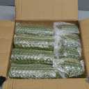 18 Pcs Green Pillar Candles Bulk SetHurricane Candles3 Different Lengths (6 Each)Dripless Unscented SmokelessGives You a Better Atmosphere When Organizing Wedding or Event Party.