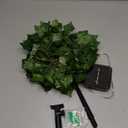 Outdoor Solar Fairy Lights, 39.3ft Ivy Fairy Lights with 120 LED String Lights, Solar Vine Lights Outdoor Weatherproof, 8 Modes Leaf Light for Garden, Balcony, Patio, Room Decoration