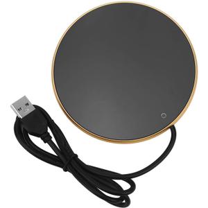 Smart Coffee Mug Warmer, 3 Levels Temperature Setting USB Powered Beverage Cup Warmer for Home Kitchen Office Desk Use(Gold) Smart Coffee Mug Warmer, 3 Levels Temperature Setting USB Powered Beverage Cup Warmer for Home Kitchen Office Desk Use(Gold)