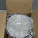 AuFranc 4 Quart 18/10 Stainless Steel Tri-ply Stockpot and Steamer with Tempered Glass Lid, Multipurpose Steamer Pot Compatible with All Cooktops, Non-Toxic Soup Pot, Oven & Dishwasher Safe (Silver)