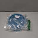 Outward Hound Fun Feeder Slo Bowl  Medium 2Cup Capacity, Slow Feeding, Small to Medium Dogs & Cats, Non-Slip, Turquoise, Drop Pattern