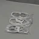 RCTech USB C to Lightning Cable 3Pack 6FT [MFi Certified] iPhone Fast Charger Cable USB-C Power Delivery Charging Cord for iPhone 14/13/12/11/XS/XR/X/8/iPad, White