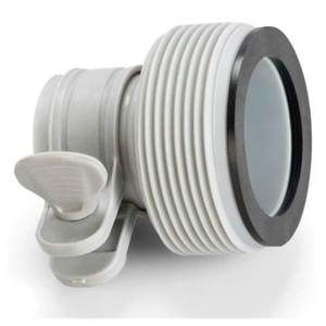 INTEX 1.25" to 1.5" Type B Hose Adapters for Pumps & Saltwater System (Set of 4)