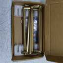 Antique Brass zinc Alloy Solid Cabinet pulls,6 Pack Vintage Brass 7-1/2 Inch 192mm Hole Center Cabinet Handles for Drawer,Cupboard, Wardrobe,Dresser