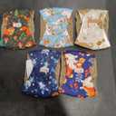 5 Pack Dog Diapers Male Reusable, Premium Belly Bands for Male Dogs, High Absorbing Pee Wraps for Doggie in Incontinence or Excitable Urination Flower XS
