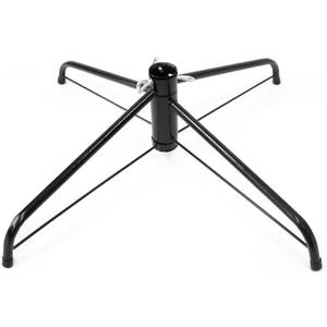 16.9 inch Christmas Tree Stand for Artificial Trees, Folding Christmas Tree Base for 3 Ft to 6 Ft Artificial Trees, Fits 0.5-1.25 Inch Tree Pole (Green)