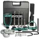 Mortising Machine, Tenon Tools Mortising Attachment for Drill Press and Woodworking Mortise, Bench Drill Locator Set for Mortiser Circles/Square Hole Chisel Drilling Machine Mortise Machine.