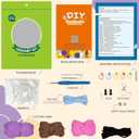 Utook Halloween Crochet Kit for Beginners，Crochet Starter Kits,Crochet Kits for Beginners Adults and Children, with Instructional Videos and Paper Tutorials, Holiday Gifts (Little Devil)