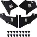 Splash Guards Mud Flaps for 4Runner N210 N280 2003-2020 FJ Cruiser 2007-2014 GX460 GX470 Land Cruiser Prado J120 J150 120 150 53735-35150 53736-35150 53886-35020 W/Clips 9046710186 Mudflaps Mudguards