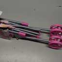 Dream Collection, Doll Stroller - Metal Fold Up and Down Umbrella Stroller for Realistic Pretend Play, Pink - 23”