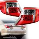 Rear Left and Right Tail Light Assembly Replacement for 2012 2013 2014 2012 2013 2014 Camry Taillight Assembly Passenger Side