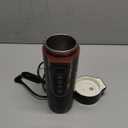 Car Electric Kettle for Travel : FVPE 12V/24V Small Electric Water Kettle, Multi-Temp Control 400 mL Portable Car Water Boiler for Brewing Coffee Tea,LCD Display 304 Stainless Steel Truck Heating Cup (Black)