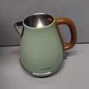 Evoloop 1.7L Electric Kettles, BPA Free Tea Kettle, Hot Water Boiler Heater, Stainless Steel Teapot, Auto Shut-Off & Boil-Dry Protection, 120V/1500W (Glossy green)