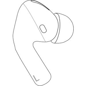 Original Earbud A2084 for Left Apple Airpods Pro 1st Gen Earbud,Replacement for iPod Pro 1st Generation,Compatible with OEM AirPod Pro Charging Case A2190, A2083,Single Left Ear Side Only(A2084)